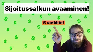 Miten Sijoittaminen Aloitetaan? | Parhaat Vinkit Sijoittamiseen! Miten Sijoittaminen Aloitetaan? | Parhaat Vinkit Sijoittamiseen!