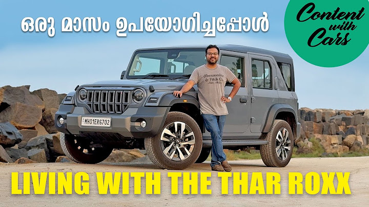 One month with the Mahindra Thar Roxx | Content with Cars | Malayalam Review