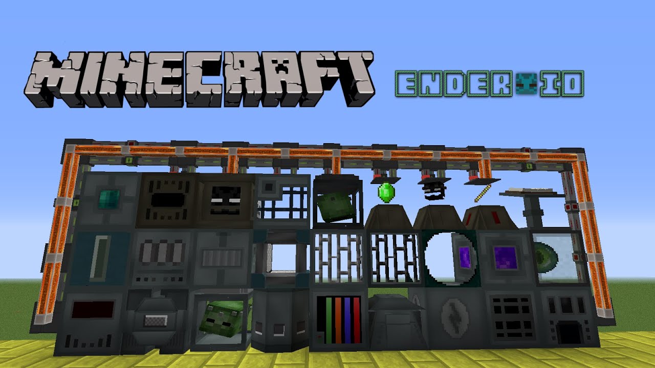 Minecraft Mod Ender IO [German] - YouTube