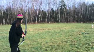 Home Made Pop Can Arrow Head Test 2 - The Blunt Arrow Head