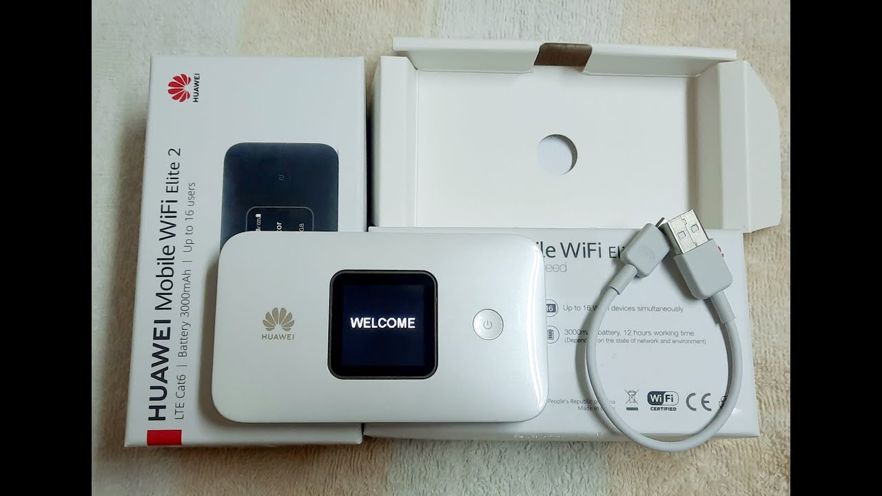 Huawei WIFI Device Unboxing Elite32 Model E5785-92c | LTE CAT6 | mobile wifi  | Pocket wifi device - YouTube