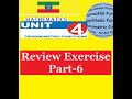 Mathematics Grade 10 Unit 4 Review Exercise Part 6 MathT 21 