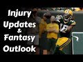 Fantasy Football 2019 Week 6 Injury Update (TIMESTAMPS)