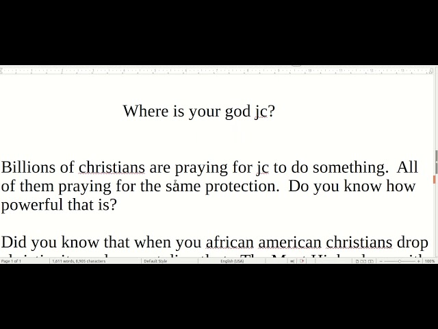 African american christians, we need to talk. Your life and soul depend on it. African american christians, we need to talk. Your life and soul depend on it.