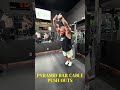 Pyramid bar cable push outs