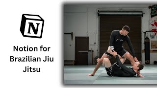 Taking notes for Brazilian Jiu Jitsu - FREE  Notion Template screenshot 1