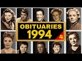 Famous HOLLYWOOD Stars Who DIED In 1994 AUG DEC 