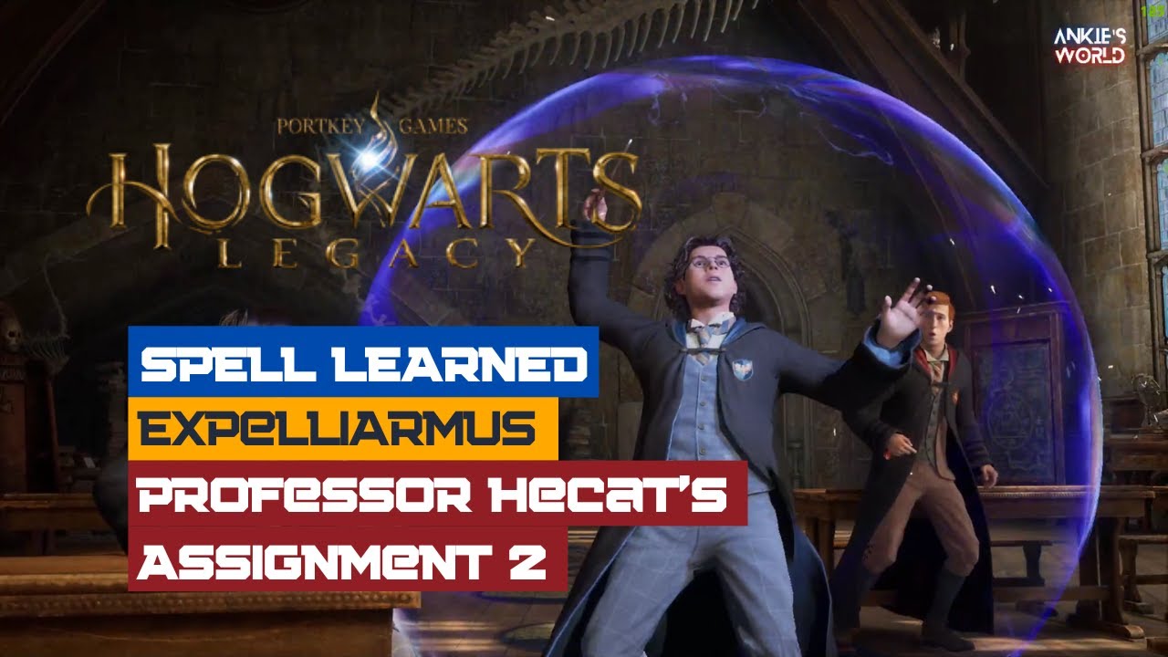 Professor Spell Hogwarts Legacy - Professor Hecat’s Assignment 2 - Side Quest - Spell ...