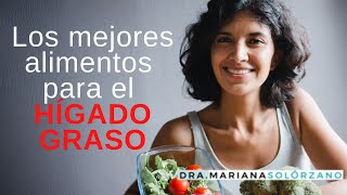 Los MEJORES alimentos para el HIGADO GRASO, ¿que es bueno comer? ¿Sirve el cardo mariano/silymarina?