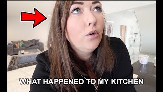 WHAT HAPPENED TO MY KITCHEN! &amp; THE GIRLS COME HOME!