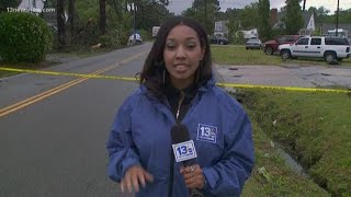 NWS confirms tornado touched down in Suffolk
