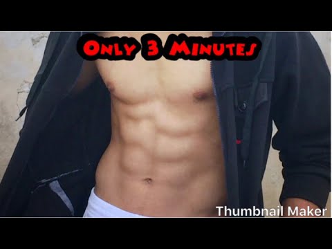 No Gym — Six Pack Abs Workout In Home —Only Three Minutes