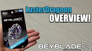 Beyblade X LUSTER DRAGOON Review!
