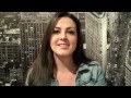 Lidia Avila del Grupo OV7 envia saludos de Navidad.MP4