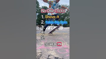 Beginner skateboard tricks without ollies