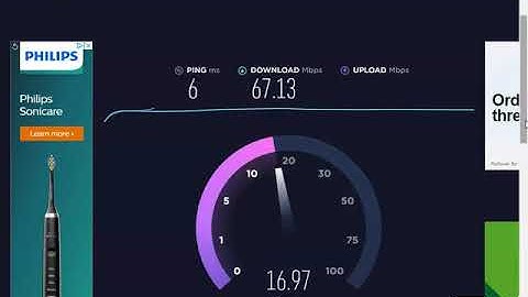 TalkTalk 70mbps speedtest
