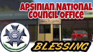 Apsinian National Council Office Blessing | Alpha Phi Upsilon
