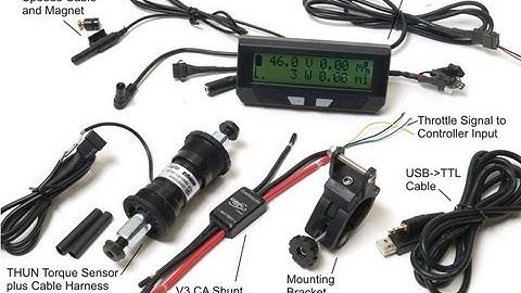 Magic Pie with Cycle Analyst v3 and THUN sensor installation