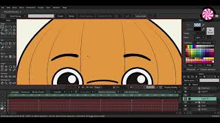 Part 2 of Fridge Life animation: Animating a crying Carrot in #Moho13.5