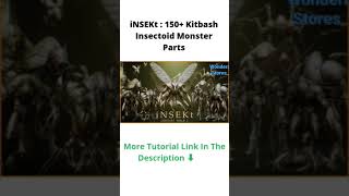 iNSEKt : 150 Kitbash Insectoid Monster Parts | Creature Design | Character Design | Zbrush Tutorial iNSEKt : 150 Kitbash Insectoid Monster Parts | Creature Design | Character Design | Zbrush Tutorial