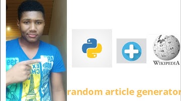 Python program that randomly selects a wikipedia article