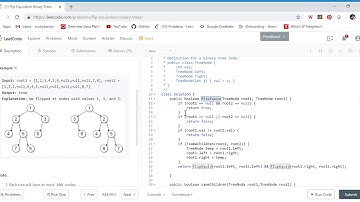 Flip Equivalent Binary Trees