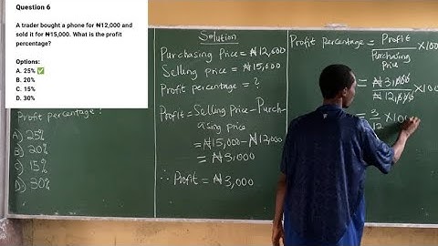 Most repeated post utme questions by Nigerian universities on mathematics 