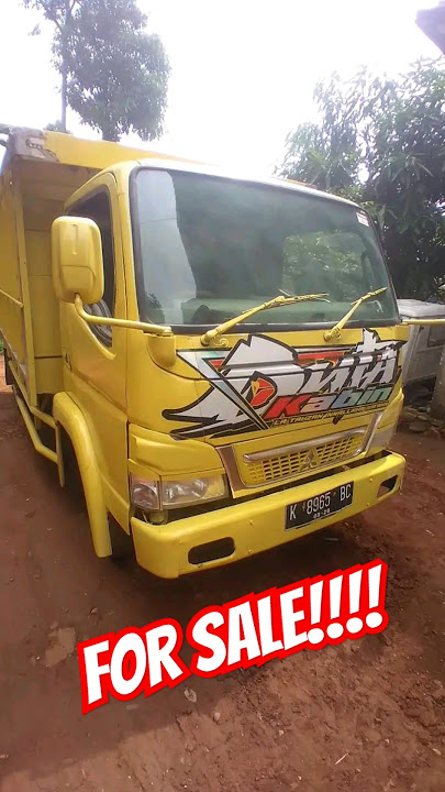 Dijual Canter umplung 100ps Tahun 1990 pajak off mesin sehat kabin jungkit siap gas#automobile#feed