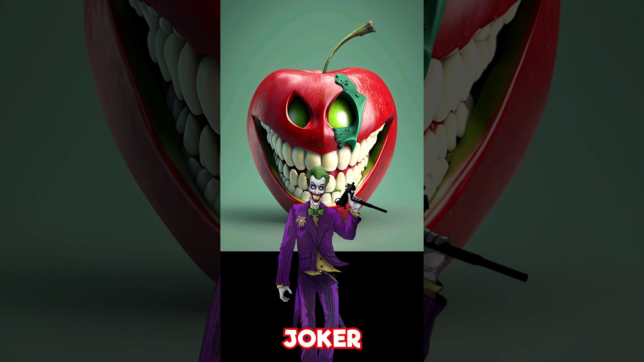 💥Superhero But Apple⚡_All Avengers Apples😎 