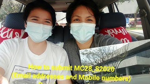 Building Memories Together: Informative Vlog about MC28-S2020 SEC Submission