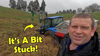 I Bogged My Tractor Pretty Good