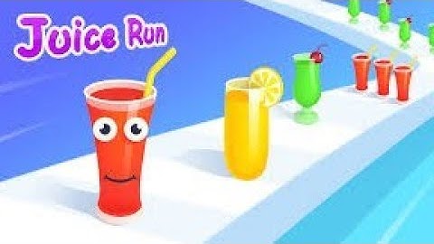 Juice Run in All Levels Mobile Game iOS,Android Walkthrough Update Max Gameplay New Trailer TRKJHSVM