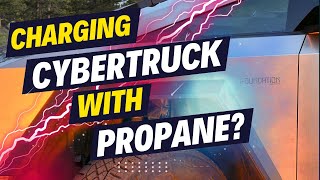 Charging the Tesla Cybertruck with a Propane Generator: Viable Solution for Dry Camping?