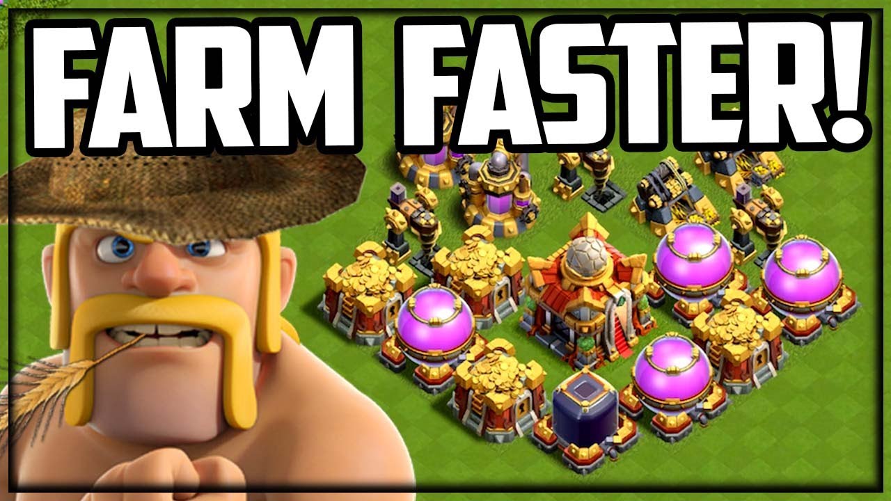 4 Quick Tips to Farm FASTER in Clash of Clans! No Cash Clash Episode ...