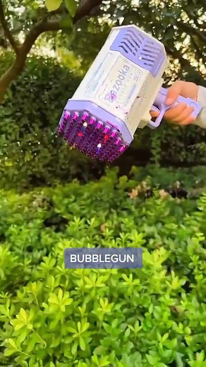 Bubble Gun Bazoka Basoka / Mainan Tembak Tembakan Balon Gelembung Sabun