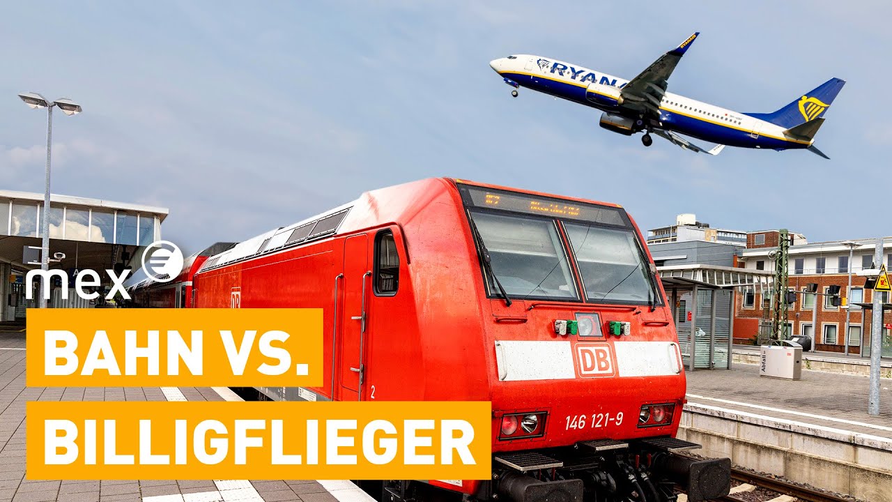 Zug statt Flug: Wie die Bahn gegen Billigflieger gewinnen kann | mex