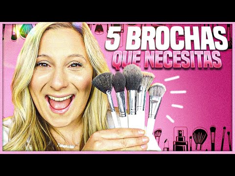 Video: 5 Pinceles De Maquillaje Que Necesitas