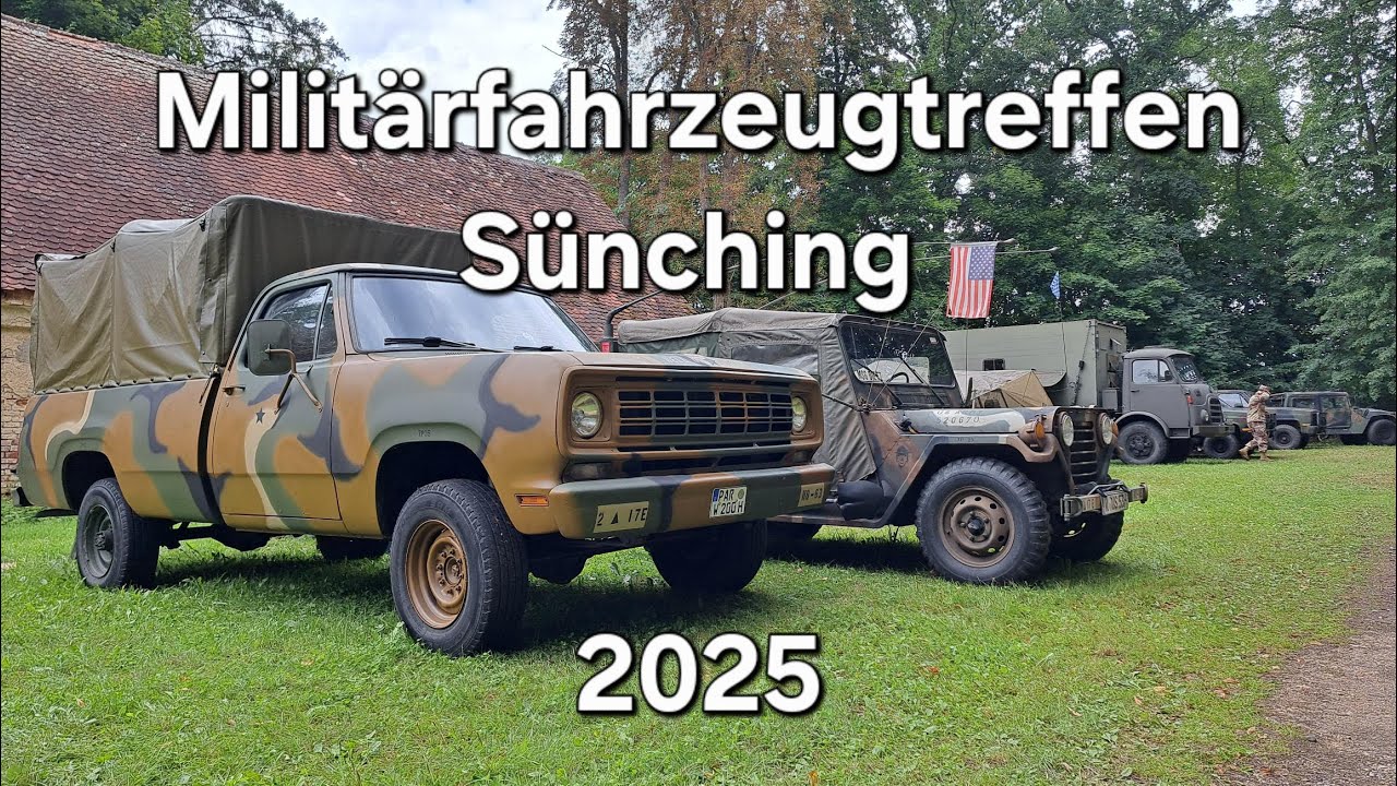 Militärfahrzeugtreffen Sünching 2025