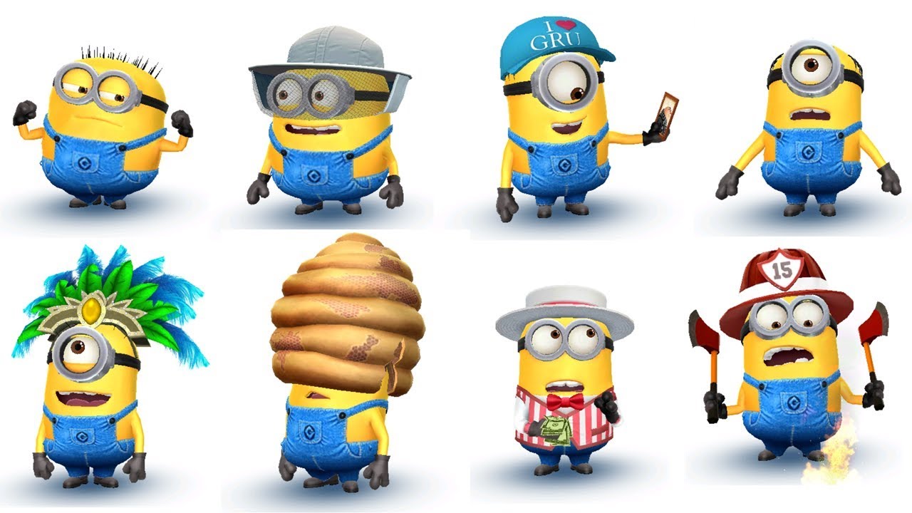 what are all the minions names