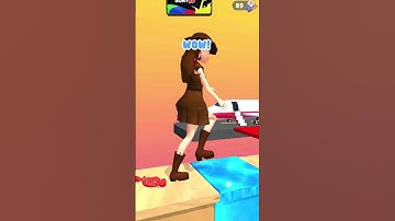 ASMR Tippy Toe Try Again |tippy toe3D  level 90 #Xshorts #tippytoe #satisfying#asmr