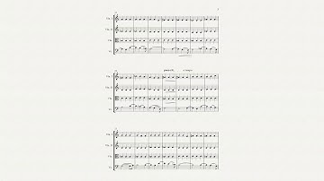 Reminiscence for String Quartett by Anton Peys