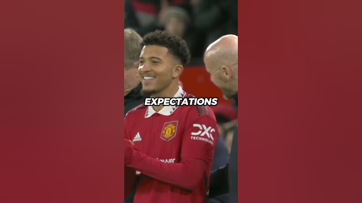 JADON SANCHO'S DISRESPECT TO MANCHESTER UNITED 😳 FREEDOM 🙏🙌