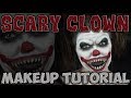 Scary Vintage Clown Halloween Makeup