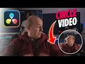 Circle Crop Video in DaVinci Resolve - EASIEST Method for Beginners (No Fusion!)