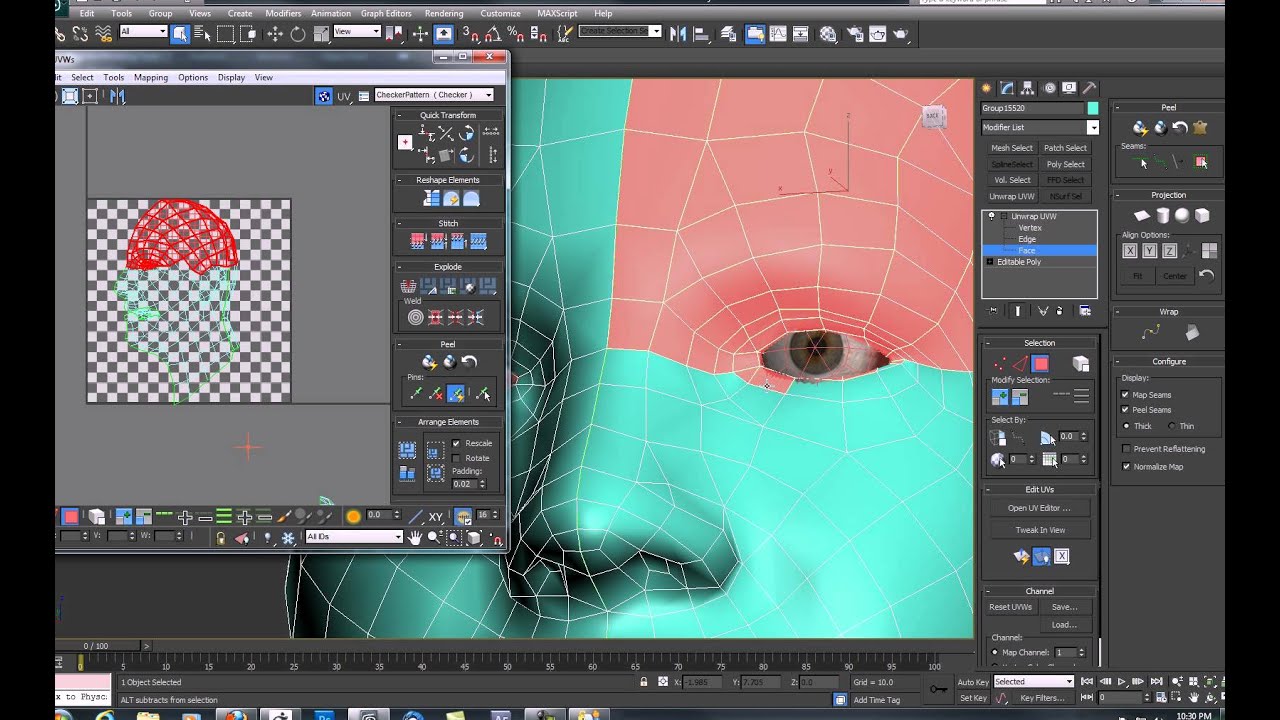 uv not transferring correctly on subtool in zbrush