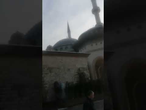 ياربي السلامة سقوط سحابة غيم امام المسجد منذو قليل