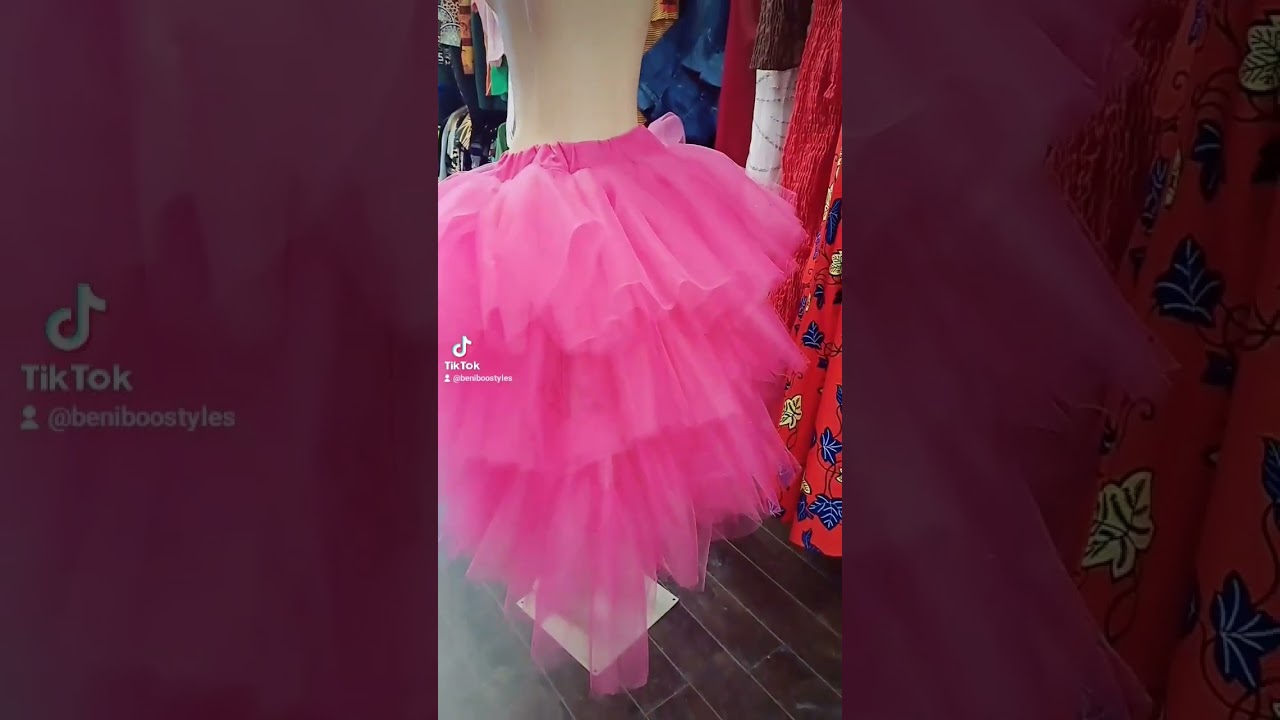 how to use serger to sew tutu skirt and tulle dresses