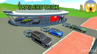 Car Simulator 2 - Trailers Trick - How to?? Driving with the Trailer on - Car Games Android Gameplay