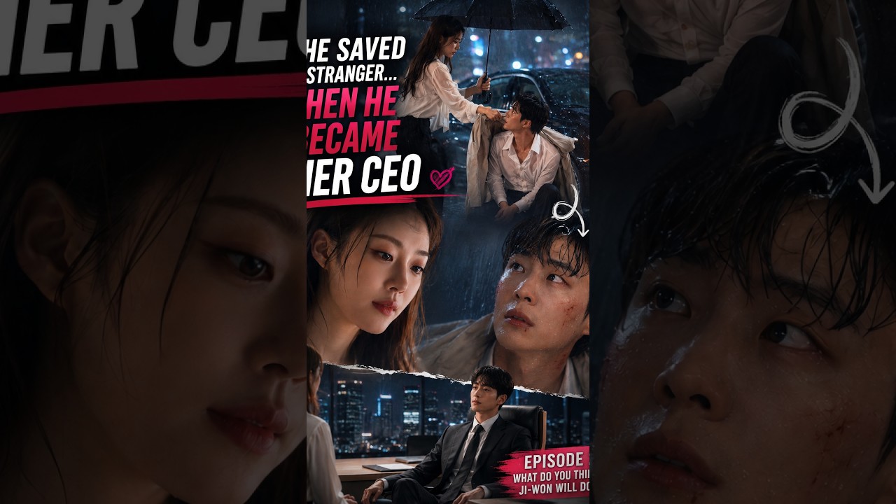 ❤️ SHE SAVED A STRANGER… THEN HE BECAME HER CEO#KDrama #ShortDrama #KoreanDrama #AIShortFilm #love