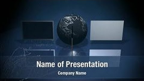 Internet Concept PowerPoint Video Template Backgrounds - DigitalOfficePro #01177V